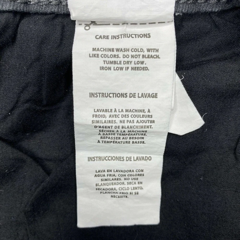 Buffalo David Bitton Six-X Straight Leg Gray Black Stretch Cotton Denim Jeans - Picture 9 of 13
